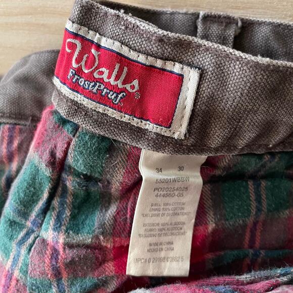 Vintage walls frostproof flannel lined - Picture 5 of 5